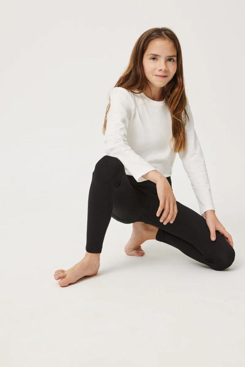 Picture of 33200 THERMAL LEGGINGS WITH ELASTIC WAISTBAND & BACK POCKETS